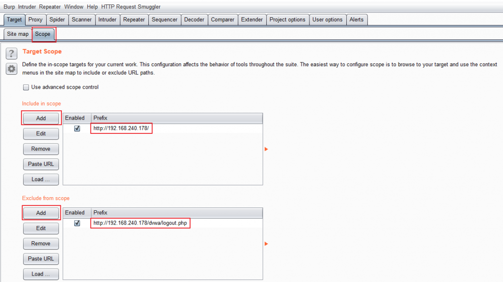 [Burp Suite 完整教學] 因為我已鎖定你 - 妥善利用 Scope 狙擊目標 - 駭客貓咪 HackerCat